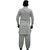 Preen White 100  Cotton Double Pocket Pathani Suit/Kurta Pajama Set