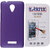Kartik Back Cover For Micromax Q380 Canvas SparkWith Tempered Glass