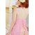 Quinize Naughty Night Dress Pink Exotic for Girlfriend FREE SIZE (Seductive Dress in Net)