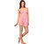 Babydoll Quinize Naughty Night Dress Pink Exotic for Ladies FREE SIZE (Seductive Dress in Net)