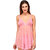 Babydoll Quinize Naughty Night Dress Pink Exotic for Ladies FREE SIZE (Seductive Dress in Net)