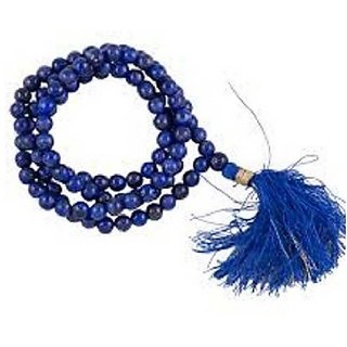                       Blue Sapphire Single Layer Mala By Ceylonmine                                              