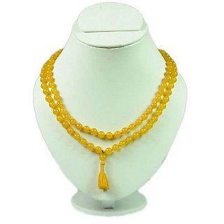 Ceylonmine - Yellow Sapphire Stone Mala for Women & Men Ceylonmine - Yellow Sapphire Stone Mala for Women & Men