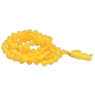                       Yellow Sapphire  Single Layer Mala by Ceylonmine                                              