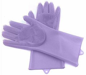 Siddi Creation Hand care Kitchen / Gardening / Pet Grooming / Cleaning /Car Washing for Multi Purpose Hand Gloves