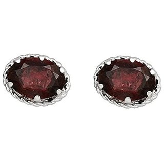 100% Original Certified Stone Hessonite Silver Earring By Ceylonmine 100% Original Certified Stone Hessonite Silver Earring By Ceylonmine