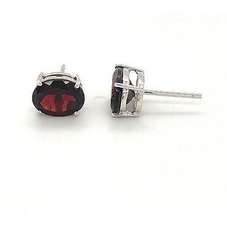                       Natural Certified Hessonite Earring by Ceylonmine                                              