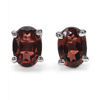                       Hessonite Earring Natural Unheated Stone Silver Earring By Ceylonmine                                              