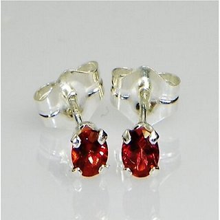 Hessonite Earring Natural Stone Silver EarringBy Ceylonmine Hessonite Earring Natural Stone Silver EarringBy Ceylonmine