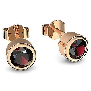 Certified Hessonite Stone Gold Plated Earringby Ceylonmine Certified Hessonite Stone Gold Plated Earringby Ceylonmine