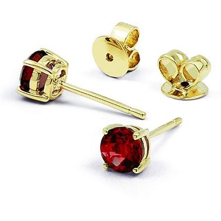Hessonite Stone Lab Certified Gold Plated Earring BY Ceylonmine Hessonite Stone Lab Certified Gold Plated Earring BY Ceylonmine