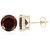 Hessonite Astrological Stone Certified Silver Earring by Ratan Bazaar