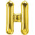 16 inch inch Letter H Gold Balloon for baby shower, birthdya, annversary, wedding decoration, balloon bouquet,
