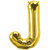 16 inch inch Letter J Gold Balloon for baby shower, birthdya, annversary, wedding decoration, balloon bouquet,