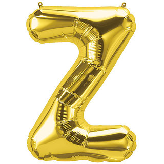                       16 inch inch Letter Z Gold Balloon for baby shower, birthdya, annversary, wedding decoration                                              