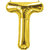 16 inch inch Letter T Gold Balloon for baby shower, birthdya, annversary, wedding decoration, balloon bouquet,