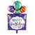 HIPPITY HOP Gift Bag Shape Happy Birthday Print Balloon, Large Size Thickened Foil Helium Balloons