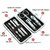 7 Pcs Nail Care Cutter Cuticle Clippers Manicure Pedicure Grooming Tool Kit Set Silver