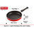 Nirlon Aluminium Non-Stick Frying Pan, 22 cm, Red and Black