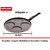 NIRLON Non Stick Pancake Maker/Uttapam Maker 4 Cavity Tawa 26.5 cm diameter