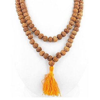                       5 Mukhi rudraksha Mala For Unisex by Ceylonmine                                              