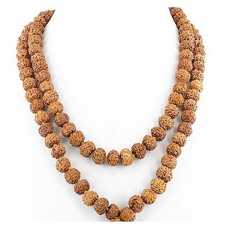                       5 Mukhi rudraksha Mala For Unisex by Ceylonmine                                              