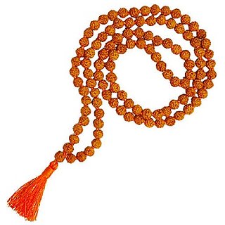                       Rudraksha 5 Mukhi  mala for Men & Women by Ceylonmine                                              