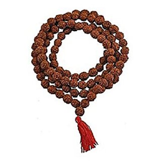                       5 Mukhi Rudraksha  Mala nepali Rudrakash Mala by Ceylonmine                                              