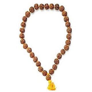                       Ceylonmine - 5  mukhi Rudraksh Japa Mala                                              