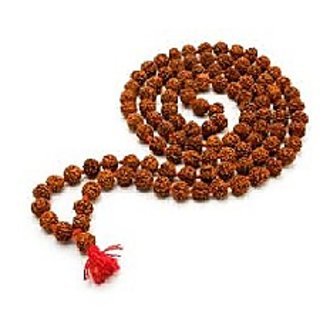                       Ceylonmine - 5 mukhi Rudraksh Japa Mala                                              