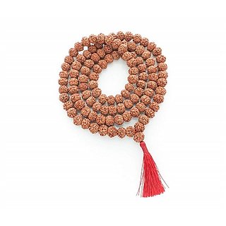                       5 Mukhi rudraksha Mala For Unisex by Ceylonmine                                              