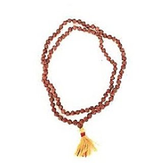                       Ceylonmine Lab Certified 5 Mukhi Rudraksha Mala for Men/Women                                              