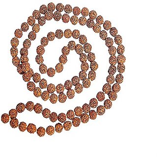                       Ceylonmine - 5 mukhi Rudraksh Japa Mala                                              