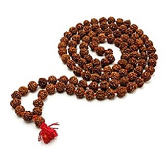                       Ceylonmine - 5 mukhi Rudraksh Japa Mala                                              