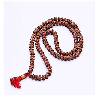                       100 Certified Nepali Rudraksha Small Mala 5 Faced 5 Mukhi By Ceylo                                              