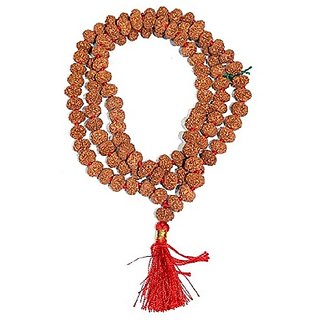                       5 Mukhi Rudraksha Jaap Mala by Ceylonmine                                              