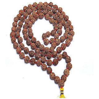                       5 Mukhi Rudraksha Jaap Mala by Ceylonmine                                              