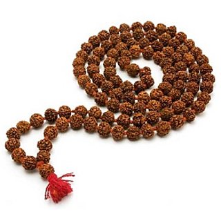                       rudraksha mala for Men Original  5 Face Rudraksha Mala by Ceylonmine                                              