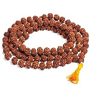                       Lab Certified 5 Mukhi Rudraksha Mala Men/Women by Ceylonmine                                              