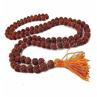                       5 Mukhi Rudraksha Mala Lab Certified by Ceylonmine                                              