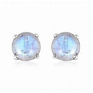 Moonstone pure Silver Earring by Ceylonmine