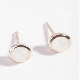 Natural Moonstone Stone Unheated pure Silver Earring by Ceylonmine Natural Moonstone Stone Unheated pure Silver Earring by Ceylonmine