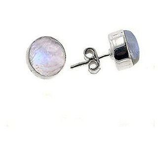 Lab Certified Silver Moonstone Earring by Ceylonmine Lab Certified Silver Moonstone Earring by Ceylonmine