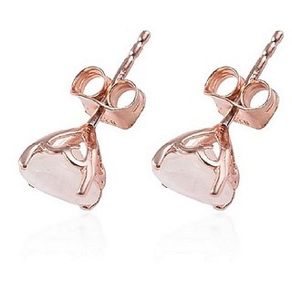 Moonstone Earring With Natural Gold Plated Earring by Ceylonmine