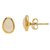 Moonstone pure Gold Plated Earring by Ceylonmine