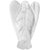 Shubhanjali Clear Quartz Stone Angel,Pocket Angel Figurines,Angel Wings,Guardian angel carved,Crystal Angel-2 inch