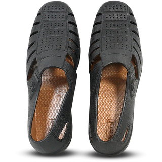 Horseland Men Formal Synthetic Leather Loafer  Mocassins Shoe Black