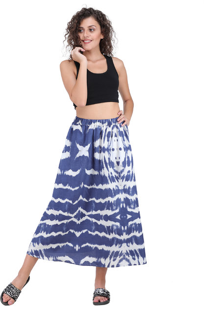 tie and dye skirt online