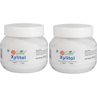                       So Sweet 100 Natural Xylitol Powder Sweetener 200gm-Pack of 2                                              