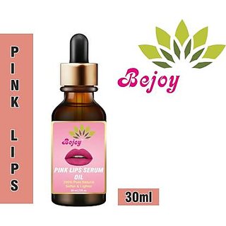 Bejoy Lip Serum - Advanced Brightening Therapy for Soft, Moisturised Lips With Glossy  Shine- Natural (Pack of 1, 30 M